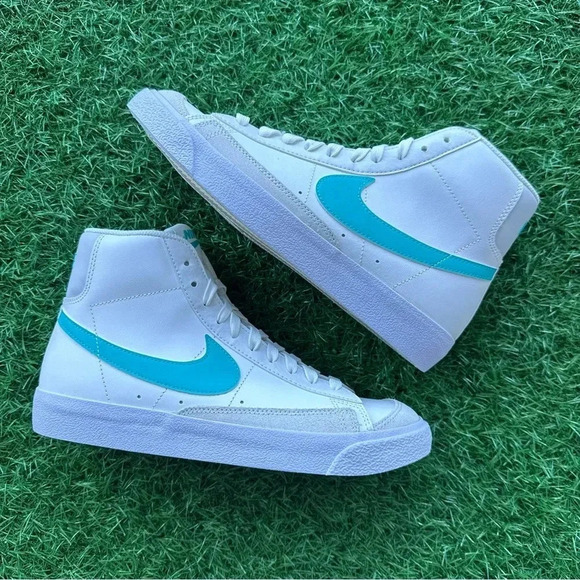 Nike Blazer Mid ‘77 Ki Summit White / Dusty Cactus (Teal) - Picture 6 of 8